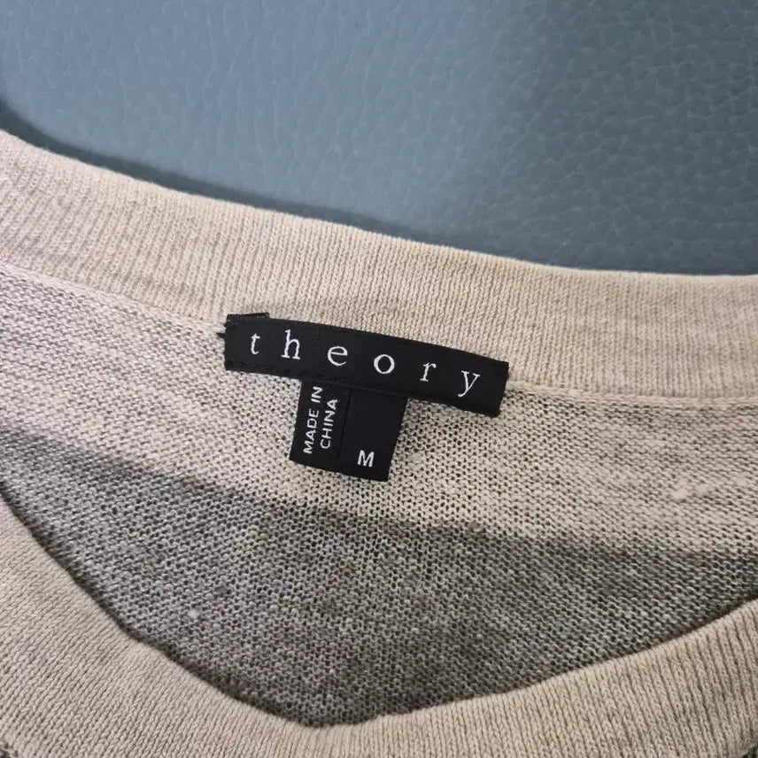 [BUNJANG] Theory M Linen Blend Knit Sweater / 띠어리 M 마 린넨 스판 니트 M-긴팔-726