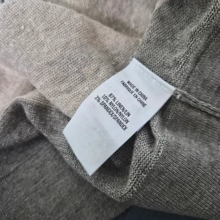 [BUNJANG] Theory M Linen Blend Knit Sweater / 띠어리 M 마 린넨 스판 니트 M-긴팔-726