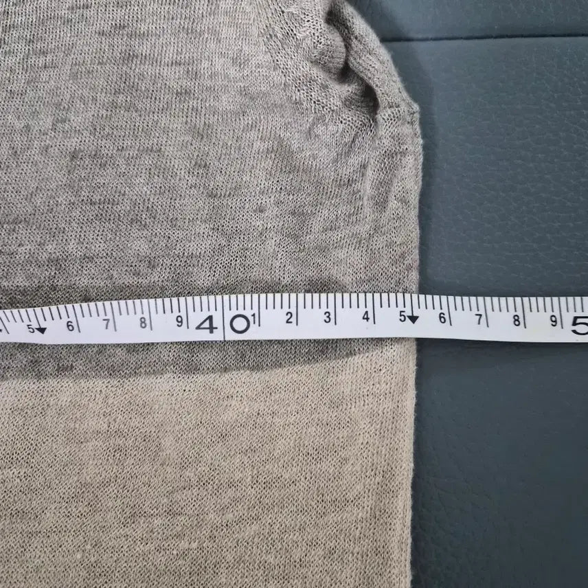 [BUNJANG] Theory M Linen Blend Knit Sweater / 띠어리 M 마 린넨 스판 니트 M-긴팔-726