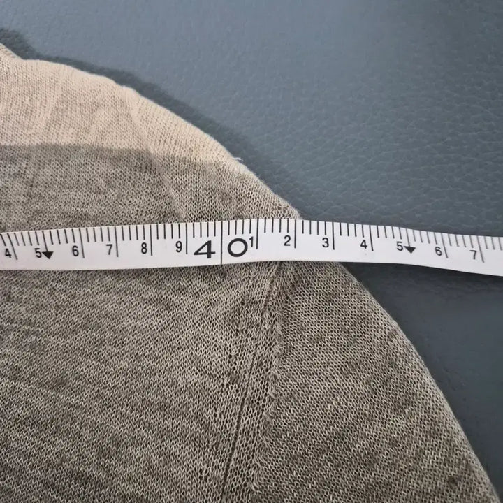 [BUNJANG] Theory M Linen Blend Knit Sweater / 띠어리 M 마 린넨 스판 니트 M-긴팔-726