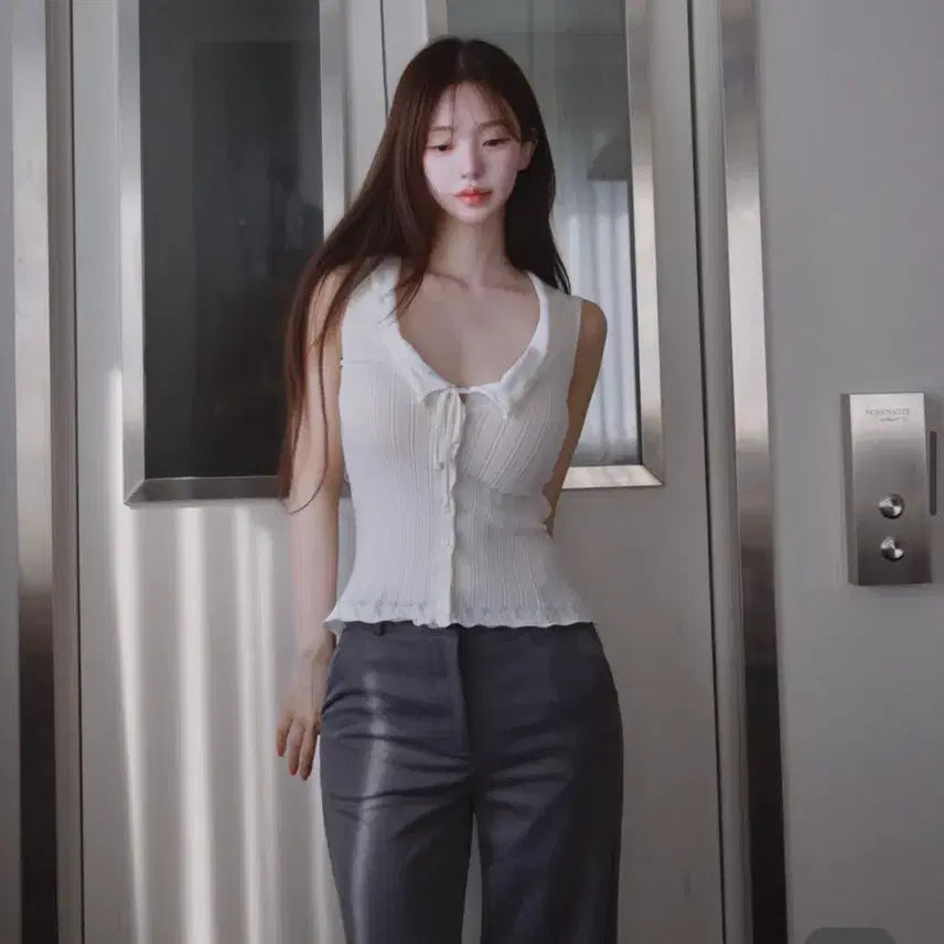 [BUNJANG] KINDAMIE Wide Leg Slacks / 카인다미 골반볼륨업 와이드 슬랙스