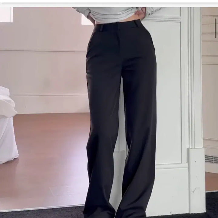 [BUNJANG] KINDAMIE Wide Leg Slacks / 카인다미 골반볼륨업 와이드 슬랙스