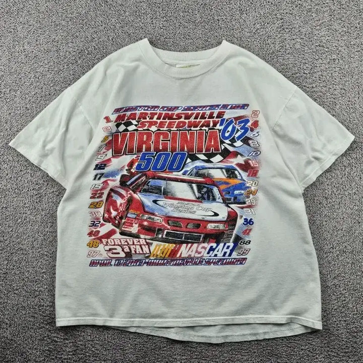 [BUNJANG] NASCAR DELTA Racing T-shirt (XL) / 델타 나스카 레이싱 반팔 티셔츠 ( XL ) / 11997