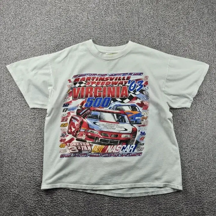 [BUNJANG] NASCAR DELTA Racing T-shirt (XL) / 델타 나스카 레이싱 반팔 티셔츠 ( XL ) / 11997