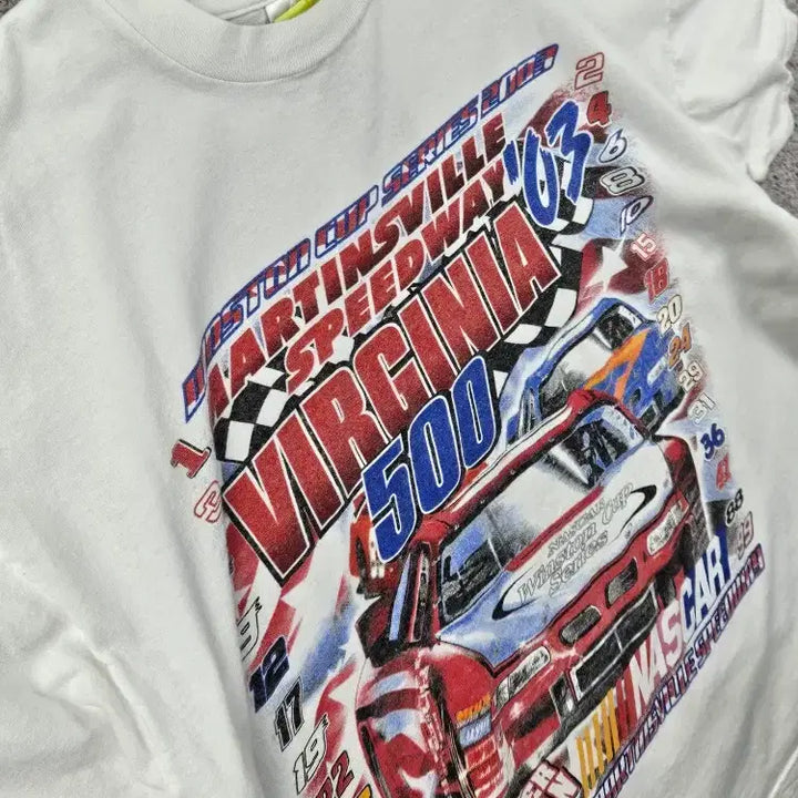 [BUNJANG] NASCAR DELTA Racing T-shirt (XL) / 델타 나스카 레이싱 반팔 티셔츠 ( XL ) / 11997