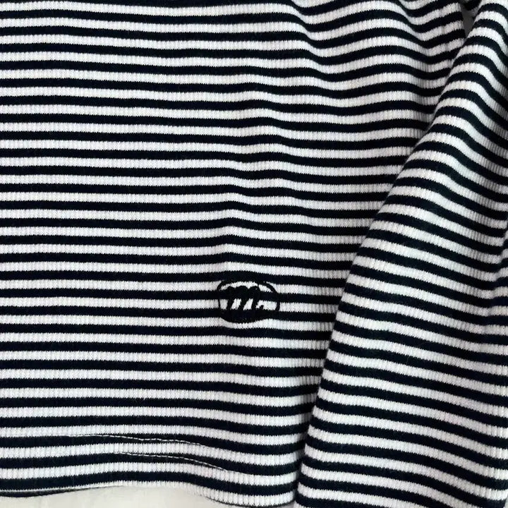 [BUNJANG] MiroMiro Stripe T-shirt / 미로미로 스트라이프 티셔츠 free