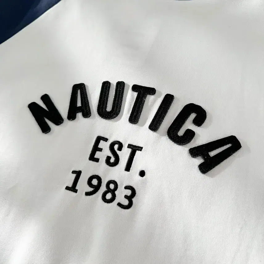 [BUNJANG] Nautica Japan Raglan Long Sleeve Shirt / 노티카재팬 나그랑 배색 롱슬리브 s~xl 특가 새상품