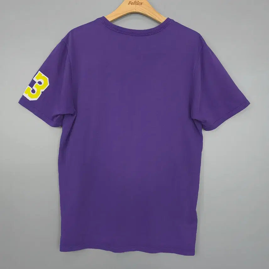 [BUNJANG] Nike LeBron James Lakers Short Sleeve T-shirt / 나이키 Nike NBA 르브론 제임스 레이커스 반팔티 퍼플 M