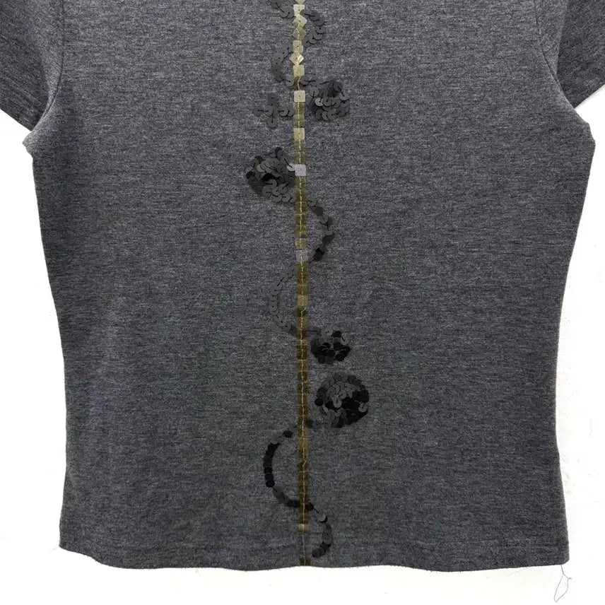 [BUNJANG] Zeta Sequin T-Shirt / zeta 스팽글 티셔츠