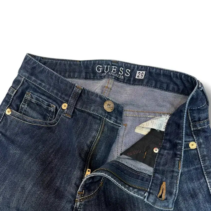 [BUNJANG] Guess Gold Straight Jeans / [30] 게스 Guess 금장 스트레이트 진