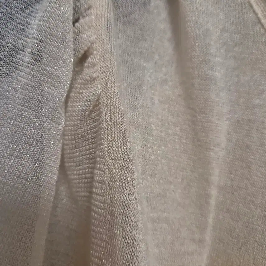 [BUNJANG] Daks Ribbon Knit Blouse Ivory / 닥스리본 니트블라우스 아이보리 5부 소매