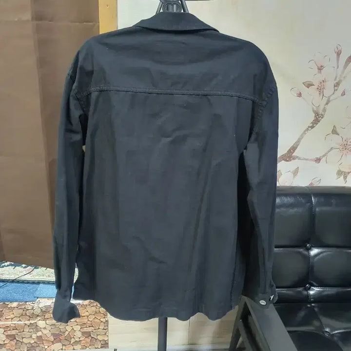 [BUNJANG] FILLUMINATE Black Work Shirt Jacket / FILLUMINATE 블랙 워크 셔츠형  자켓  택배비포함가