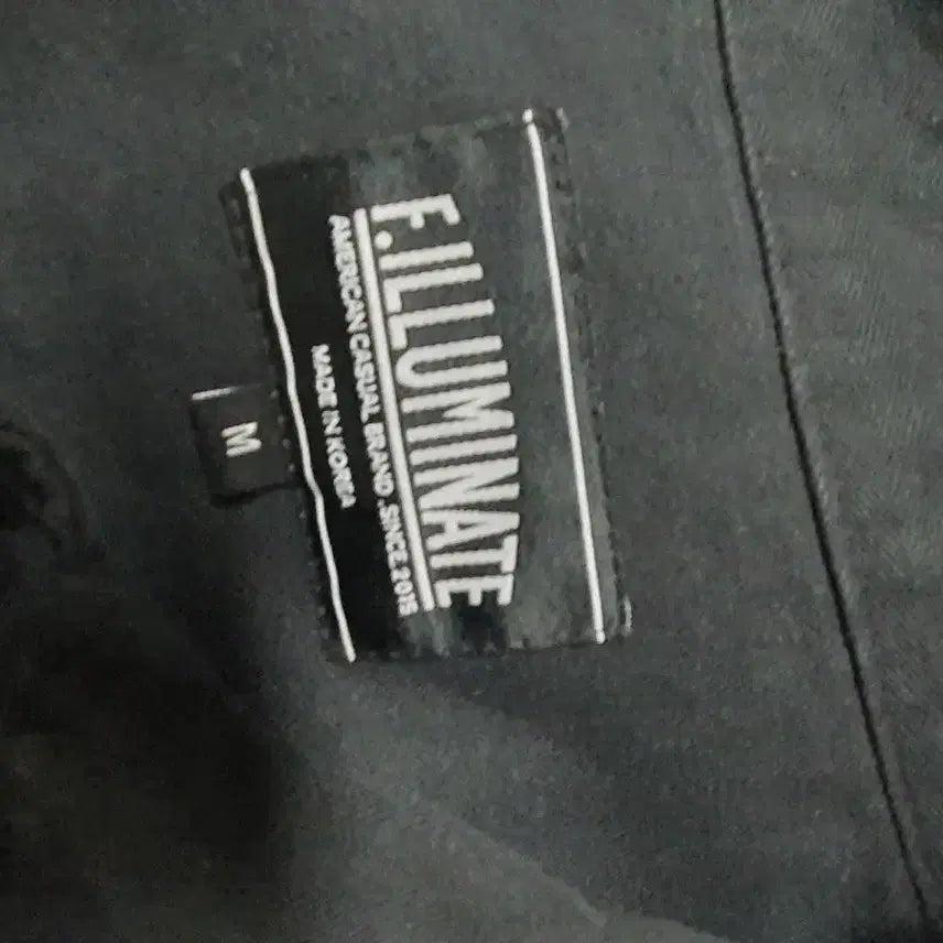 [BUNJANG] FILLUMINATE Black Work Shirt Jacket / FILLUMINATE 블랙 워크 셔츠형  자켓  택배비포함가