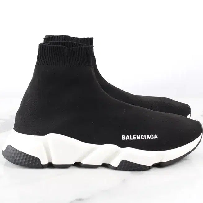 [BUNJANG] Balenciaga Speedrunner Socks Sneakers Oreo / 발렌시아가 스피드러너 삭스 스니커즈 오레오 40(250)