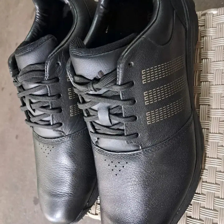 [BUNJANG] Adidas Leather Golf Shoes (Size 270/275) / 아디다스 가죽 골프화 10 270/275