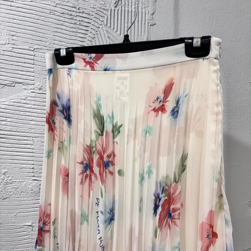 [BUNJANG] Zooc Chiffon Pleated Skirt / 주크 쉬폰 주름 스커트