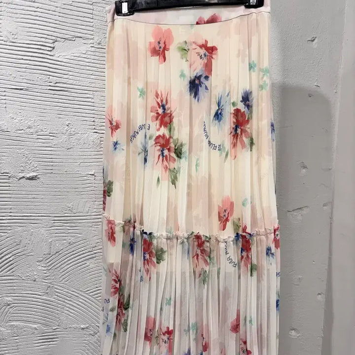 [BUNJANG] Zooc Chiffon Pleated Skirt / 주크 쉬폰 주름 스커트