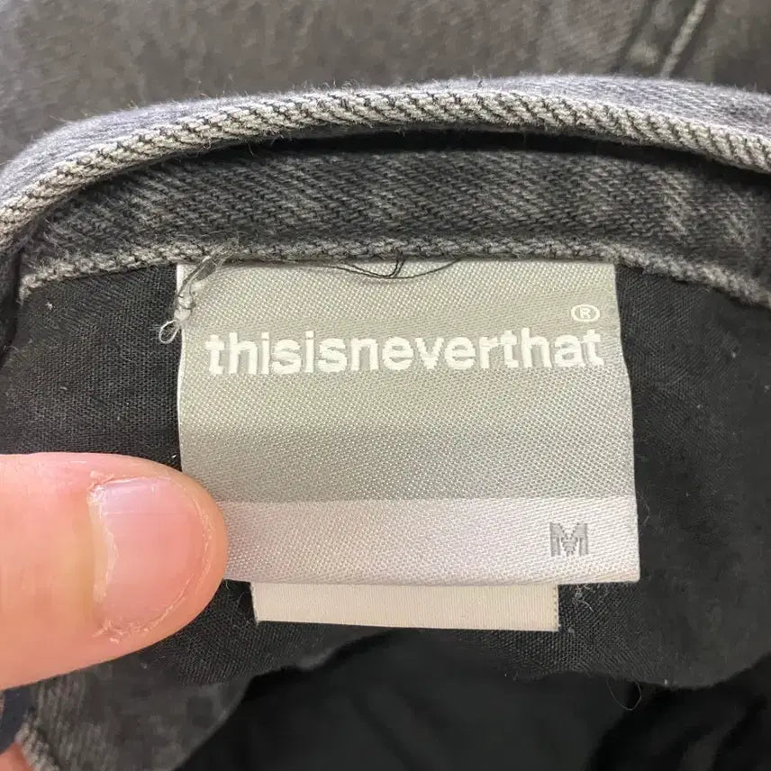 [BUNJANG] thisisneverthat N215 Black Denim Pants / N215 디스이즈네버댓 흑청 데님팬츠