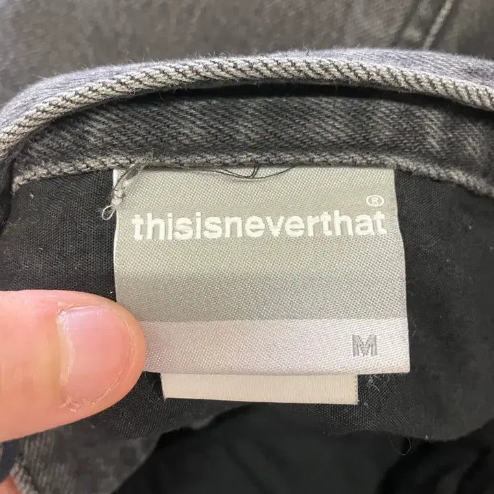 [BUNJANG] thisisneverthat N215 Black Denim Pants / N215 디스이즈네버댓 흑청 데님팬츠