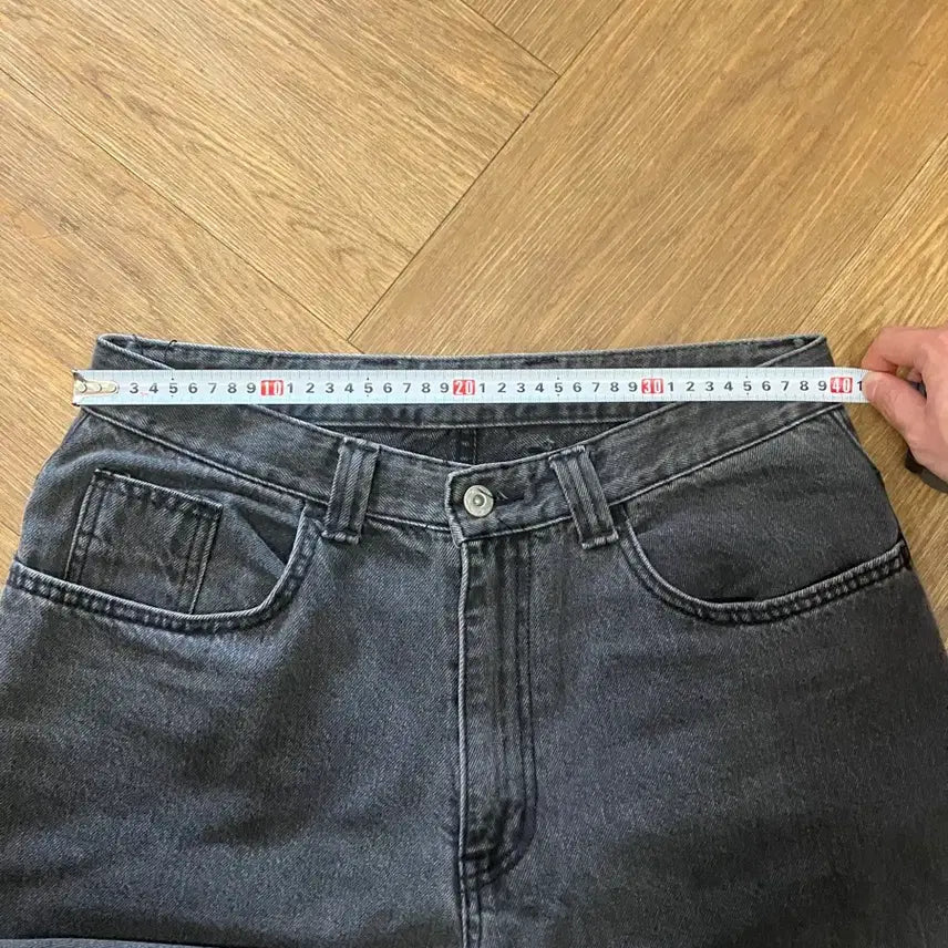[BUNJANG] thisisneverthat N215 Black Denim Pants / N215 디스이즈네버댓 흑청 데님팬츠