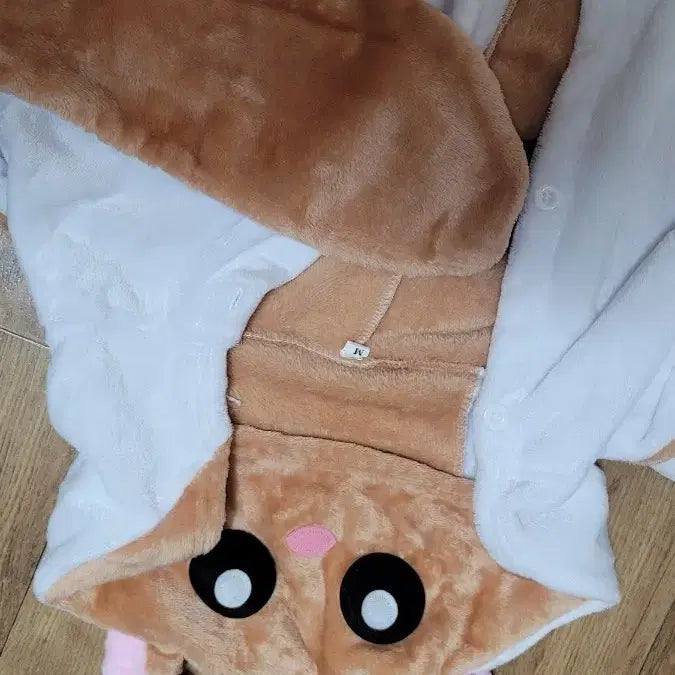 [BUNJANG] Flying Squirrel Animal Pajamas / 날다람쥐 동물잠옷