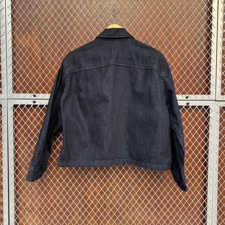 [BUNJANG] Studio Tomboy Denim Patchwork Jacket / 스튜디오 톰보이 생지 데님 와펜 포켓 패치 워크 자켓 F