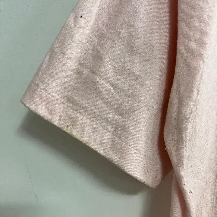 [BUNJANG] SEATREK 89 Pink Vintage T-shirt / 빈티지 80s SEATREK 89 핑크 반팔 티셔츠