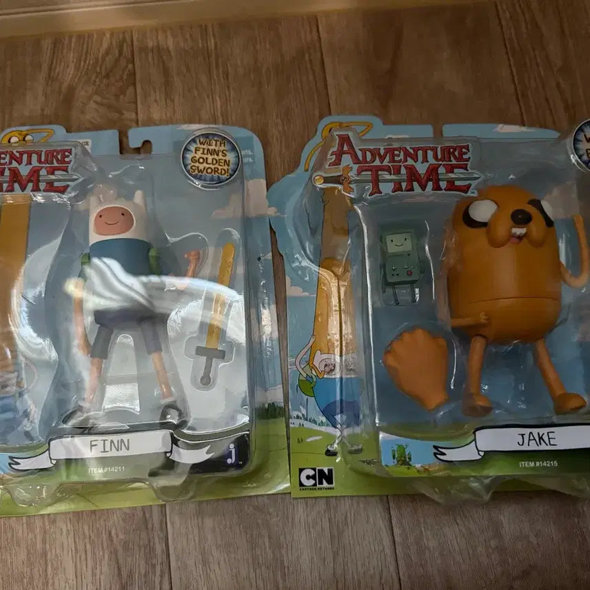 [BUNJANG] Adventure Time Finn and Jake Figures Bundle Set / 미개봉 일괄] 어드벤처 타임 핀 제이크 피규어 핀과제이크