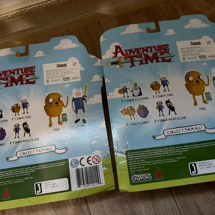 [BUNJANG] Adventure Time Finn and Jake Figures Bundle Set / 미개봉 일괄] 어드벤처 타임 핀 제이크 피규어 핀과제이크