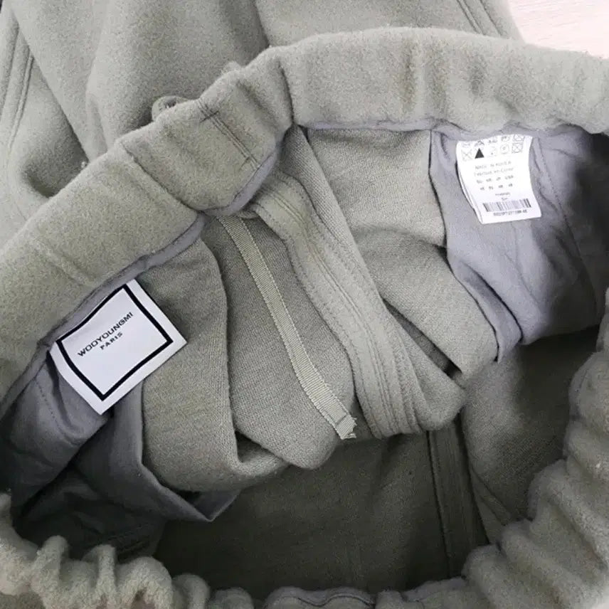 [BUNJANG] Wooyoungmi Wide Sweatpants Mint / 우영미 와이드 스웨츠팬츠  48 민트