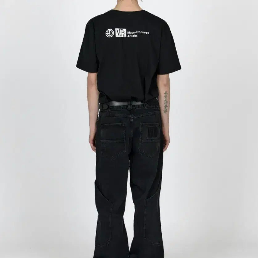 [SOLD OUT] (새상품)플라스틱프로덕트 MPa CALF POCKET 팬츠 블랙 L