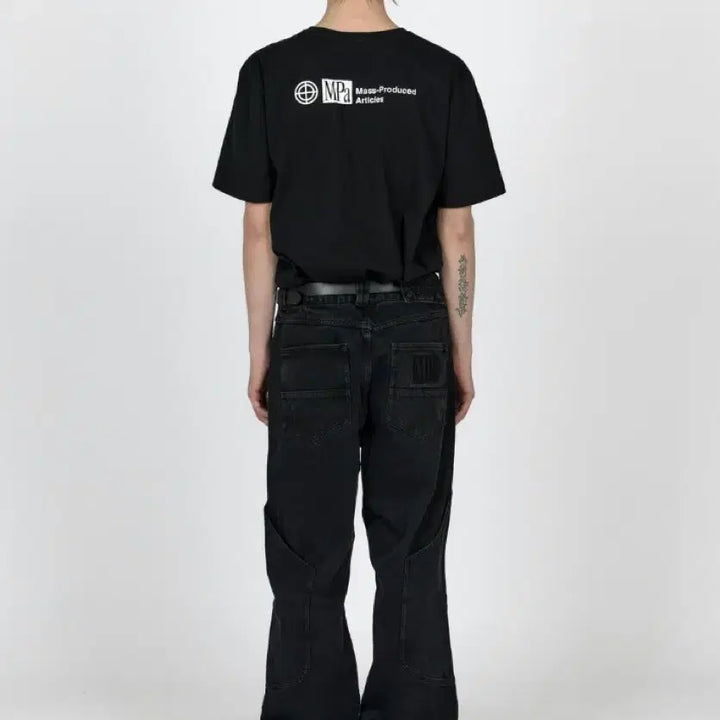 [SOLD OUT] (새상품)플라스틱프로덕트 MPa CALF POCKET 팬츠 블랙 L