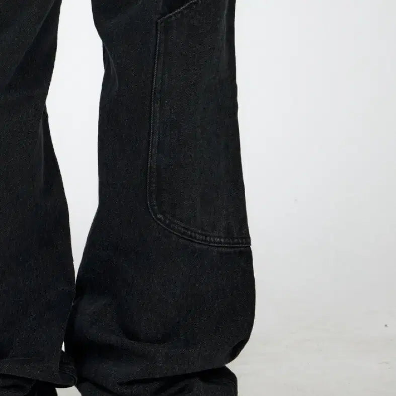 [SOLD OUT] (새상품)플라스틱프로덕트 MPa CALF POCKET 팬츠 블랙 L