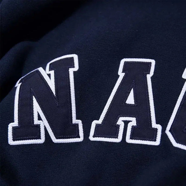[BUNJANG] Nautica Japan Arch Big Logo Embroidered Sweatshirt / 노티카재팬 아치 빅로고 자수 맨투맨 s~xl 새상품 특가