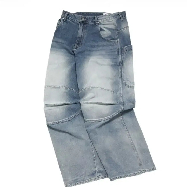 [BUNJANG] MJD 3D Knee Denim Pants Blue / (m) mjd 3d knee 니 데님 팬츠 블루