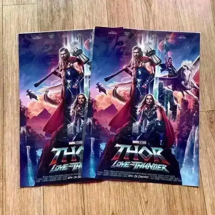 [BUNJANG] Thor: Love and Thunder Special Movie Goods / 토르러브앤썬더포스터 아이맥스돌비리얼디4DX스크린엑스씨네큐 필름마크아트카드