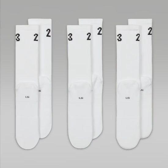 [BUNJANG] Nike Jordan Essential Crew Socks DA5718-100 / 나이키 조던 에센셜 크루 긴 양말 DA5718-100