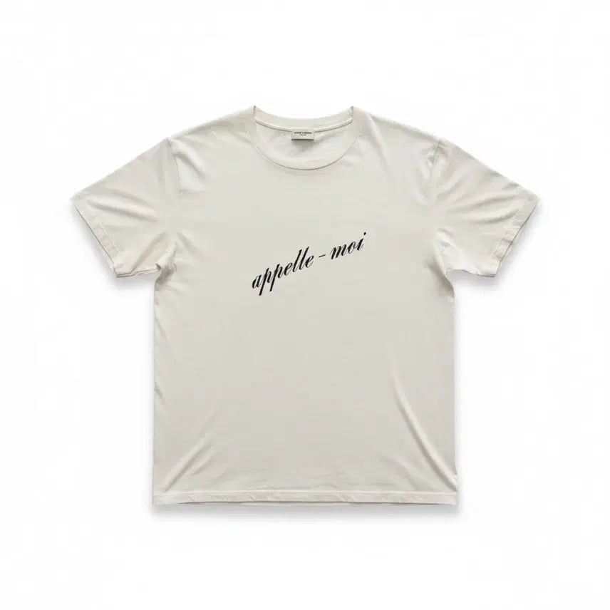 [SOLD OUT] 생로랑 정품 Appelle-Moi 티셔츠 m