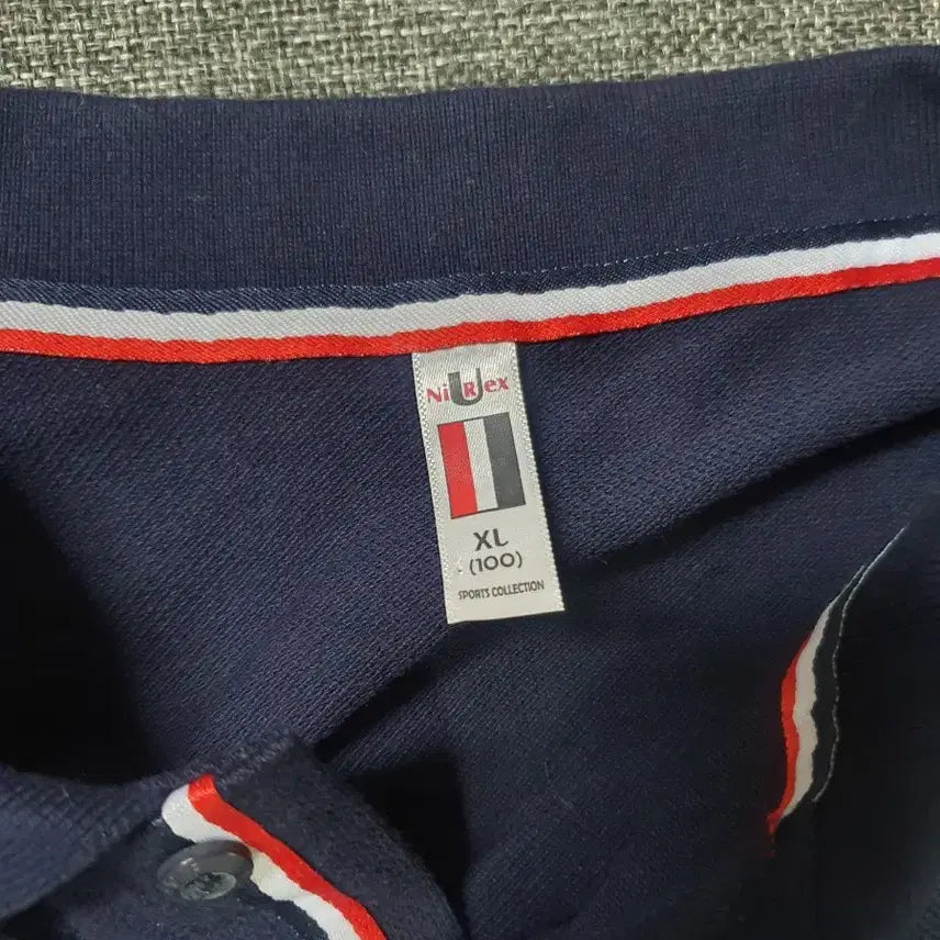 [BUNJANG] VELAN Navy Long Sleeve Polo Shirt / VELAN 남색 긴팔 폴로 티셔츠  택배비포함가