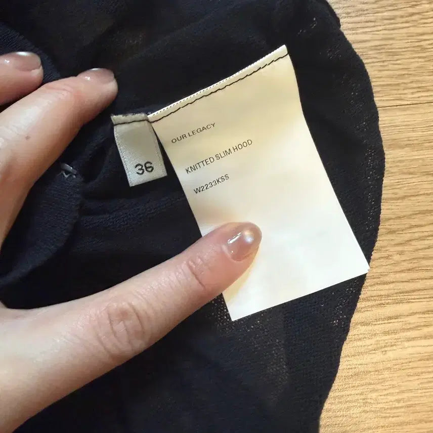 [BUNJANG] Our Legacy Slim Hooded Short-Sleeve Zip-Up / 아워레가시 슬림 후드 반팔집업