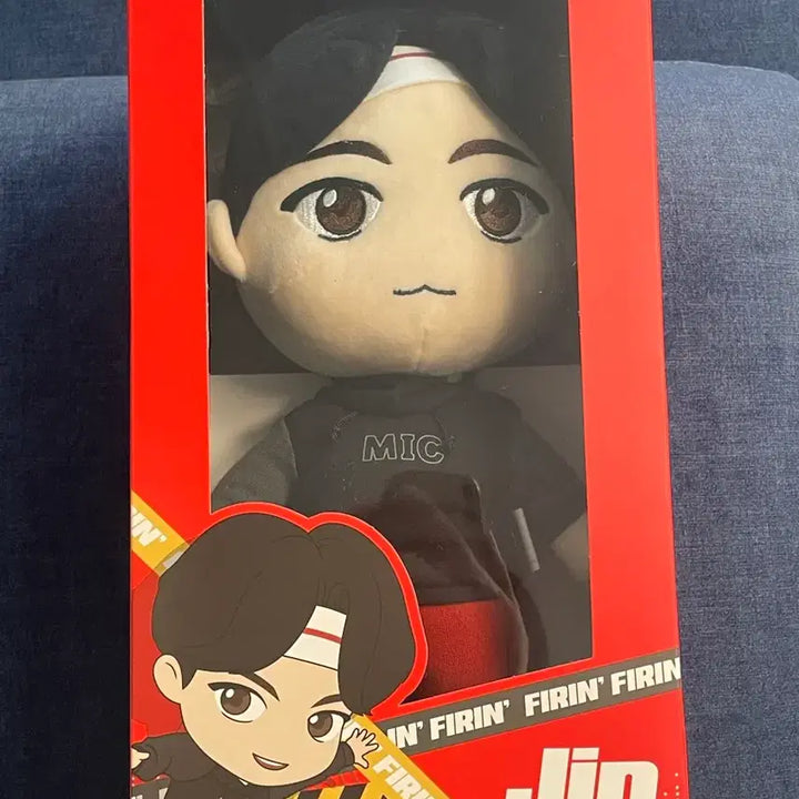[BUNJANG] TinyTAN Jin MIC Drop Plush Doll / TinyTAN &