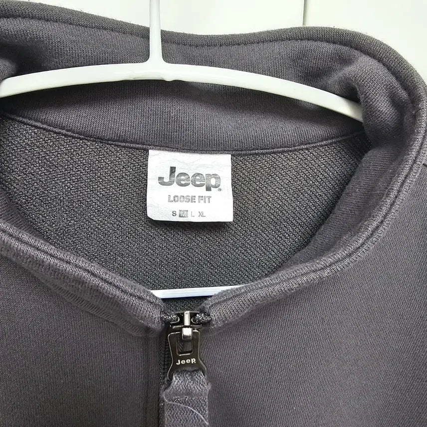 [BUNJANG] JEEP Half Zip-Up Sweatshirt (M Size) / JEEP 하프집업 맨투맨 M사이즈