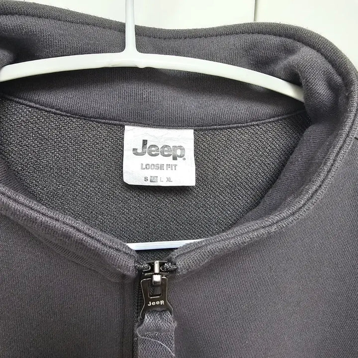 [BUNJANG] JEEP Half Zip-Up Sweatshirt (M Size) / JEEP 하프집업 맨투맨 M사이즈