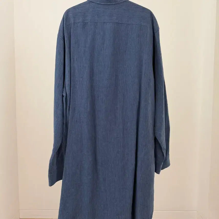 [BUNJANG] Beaker Unisex Long Linen Shirt / [유니섹스] Beaker 비이커 봄,여름 롱기장 마셔츠 블루 스프라이트