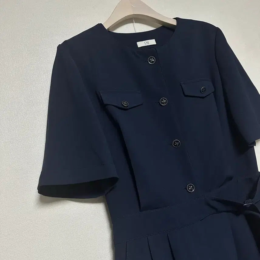 [BUNJANG] It MICHAA Belted Jumpsuit / 잇미샤 핀턱 벨티드 점프수트