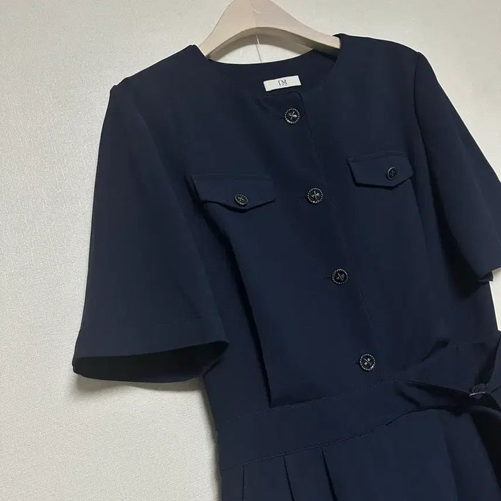 [BUNJANG] It MICHAA Belted Jumpsuit / 잇미샤 핀턱 벨티드 점프수트