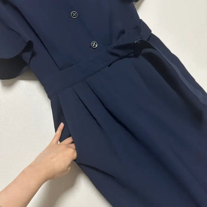 [BUNJANG] It MICHAA Belted Jumpsuit / 잇미샤 핀턱 벨티드 점프수트