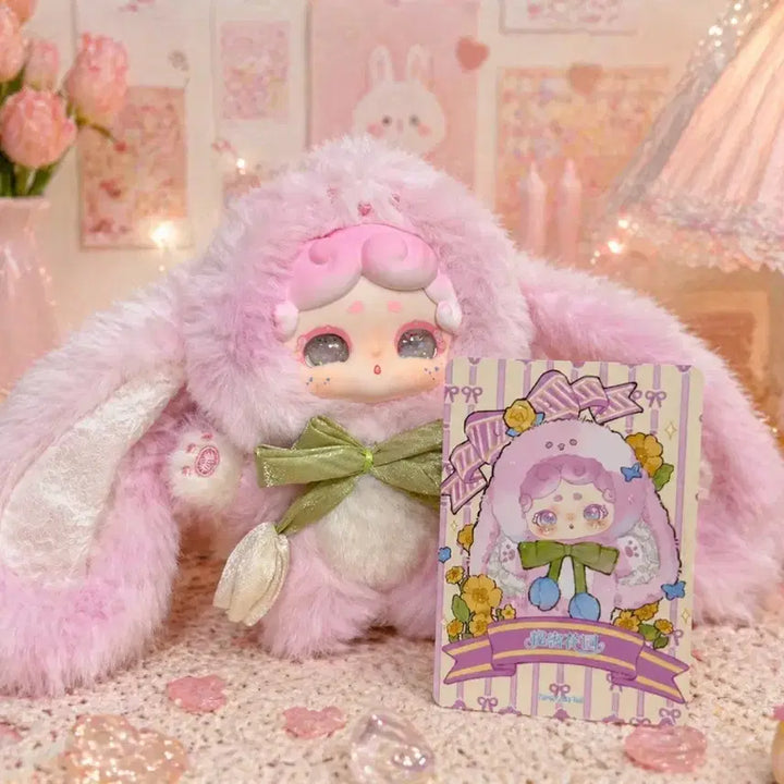 [SOLD OUT] 밤토끼 V2 핑크 인형 키링