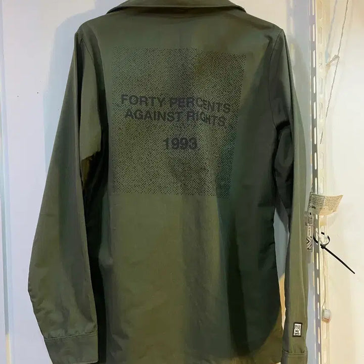 [BUNJANG] FPAR Posse Shirt Jacket Khaki / FPAR Posse 셔츠 자켓 카키