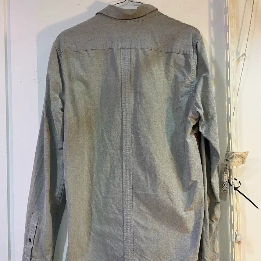 [BUNJANG] Fred Perry Striped Long Sleeve Shirt / 프레드페리 스트라이프 긴팔 셔츠